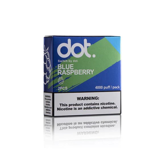 美國佩特里DOT SWITCH 煙彈 藍莓4000puff/pack 2pcs