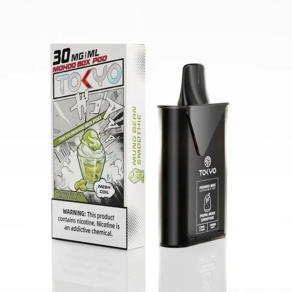 東京魔盒電子煙飲料系列煙彈,魔盒煙彈-綠豆冰沙